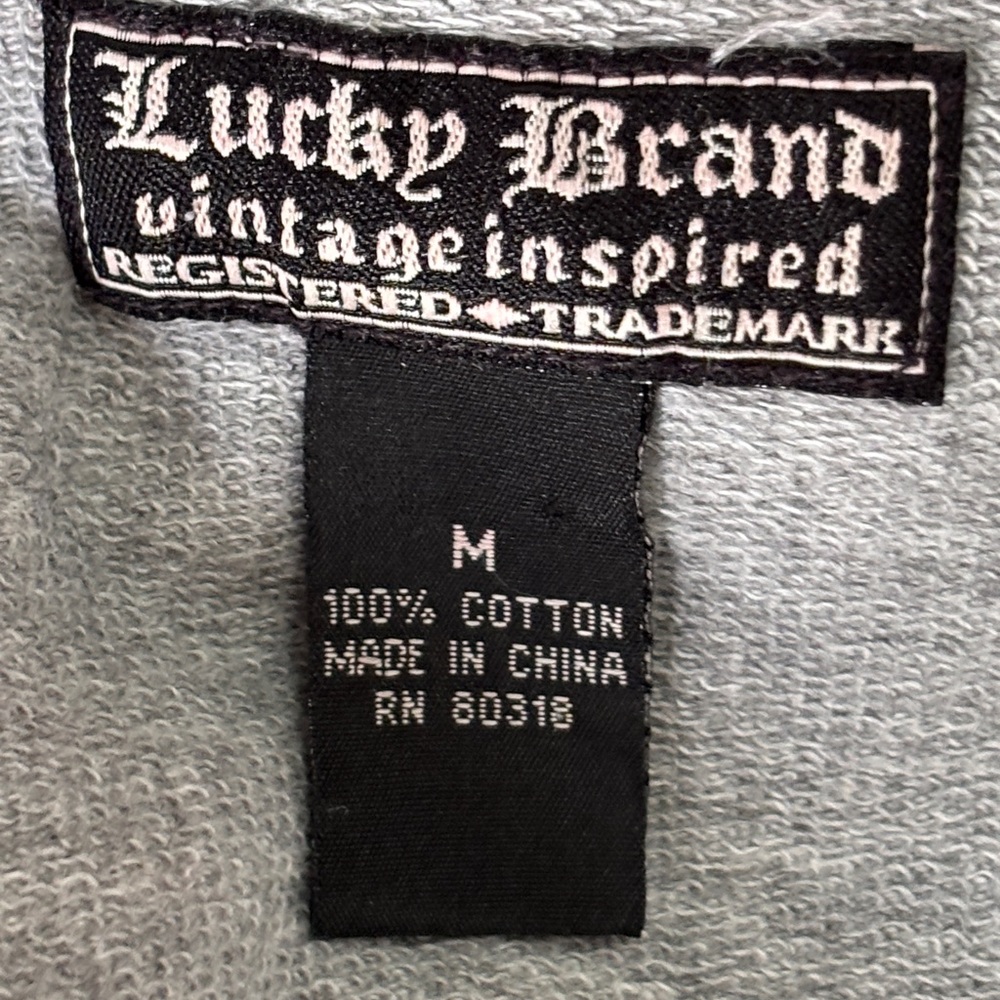 Lucky Brand Vintage Floral Print Women's Hoodie - Picture 10 of 10